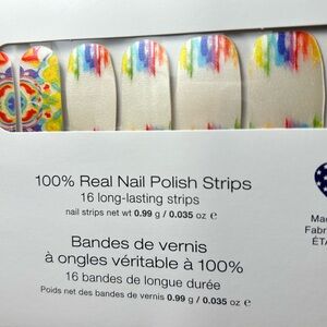 Color Street Make a Splash Colorful Nail Polish Strips